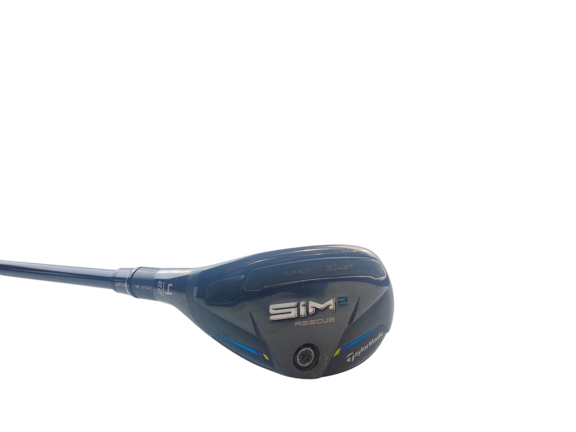 Left Hand Taylormade Sim2 4 Hybrid / 22 Degree / Regular Flex