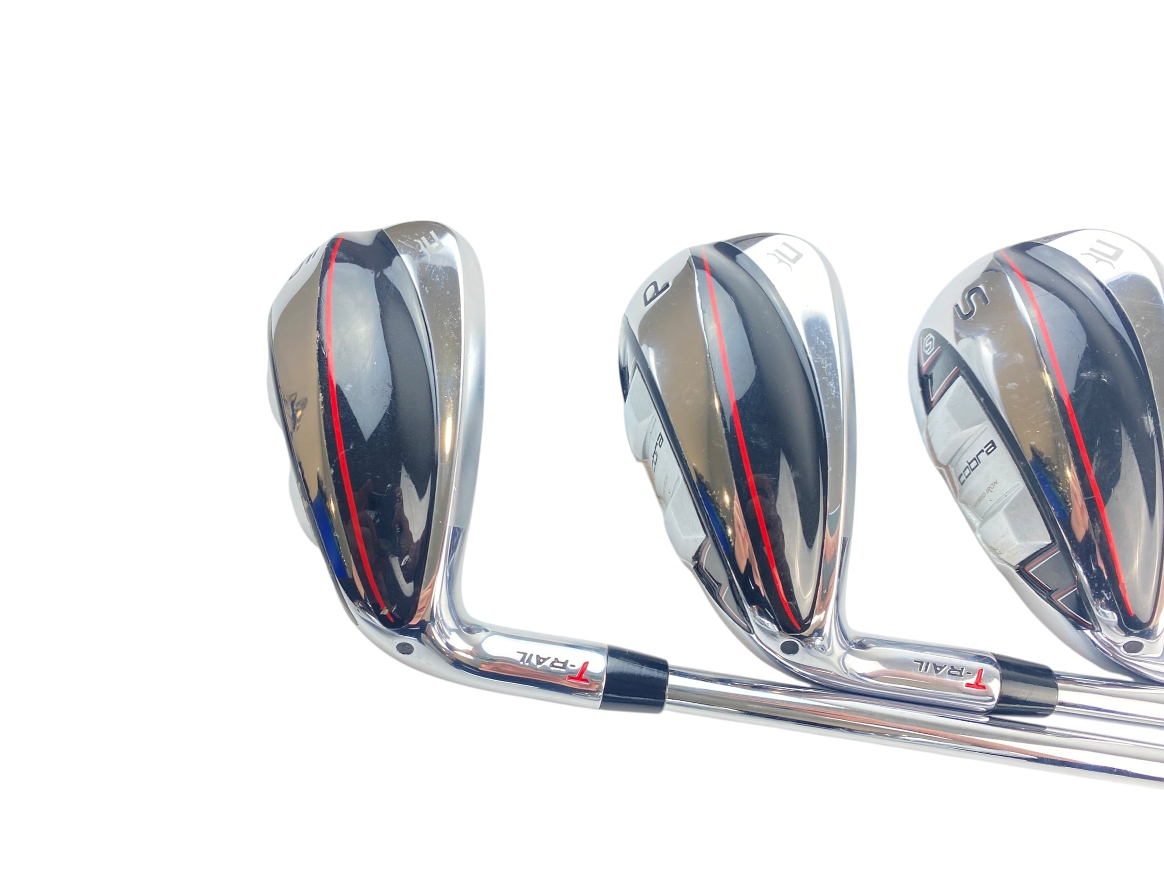 Left Hand Cobra T-Rail Hybrid Irons / 6-SW / Regular Flex