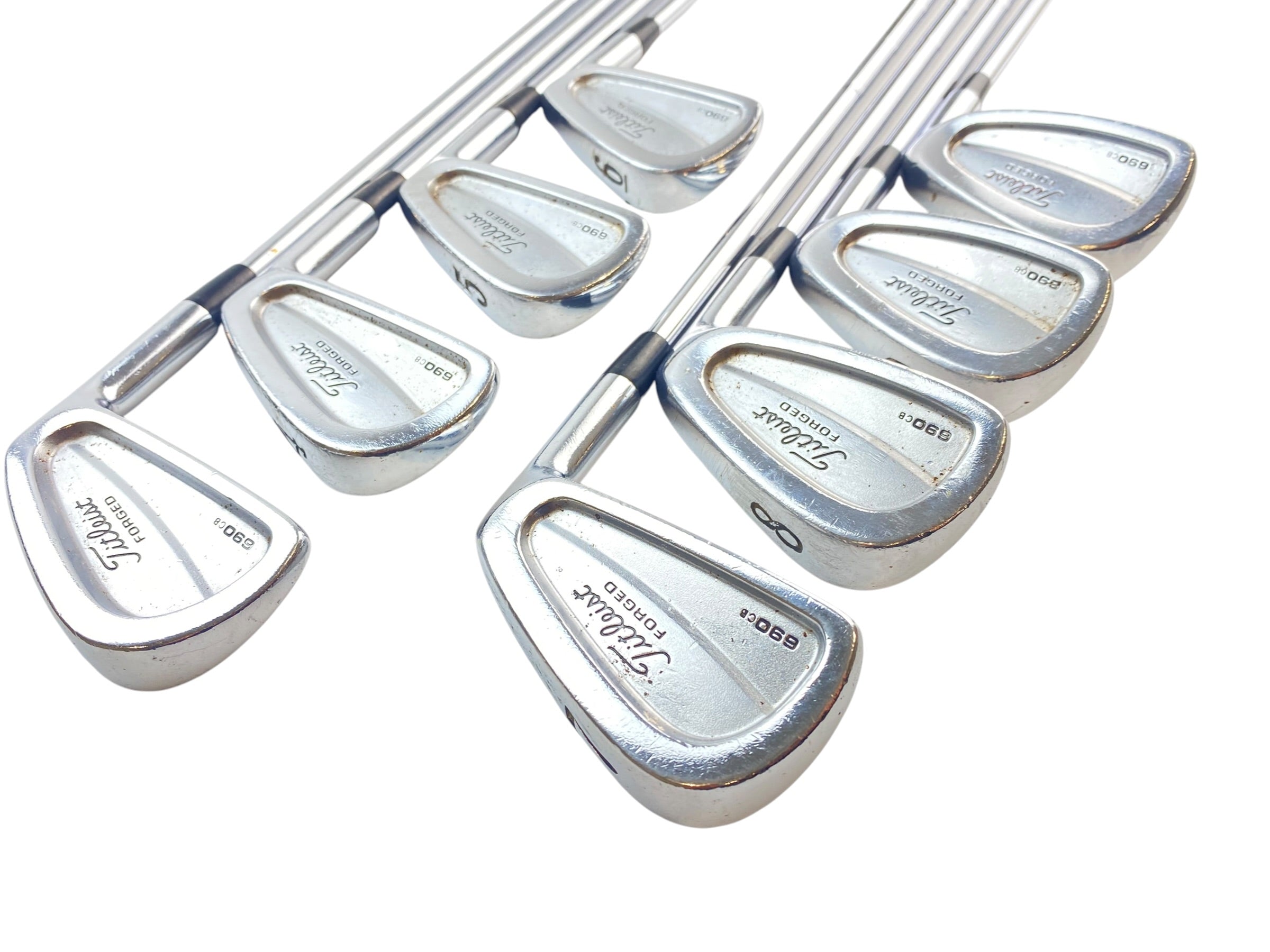 Titleist 690CB Irons / 3-PW / Stiff Flex