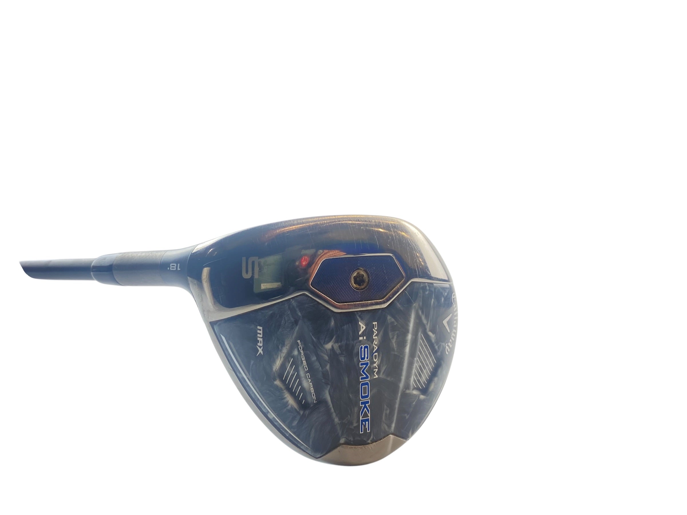 Left Hand Callaway Paradym Ai Smoke Max 5 Wood / 18 Degree / Stiff Flex