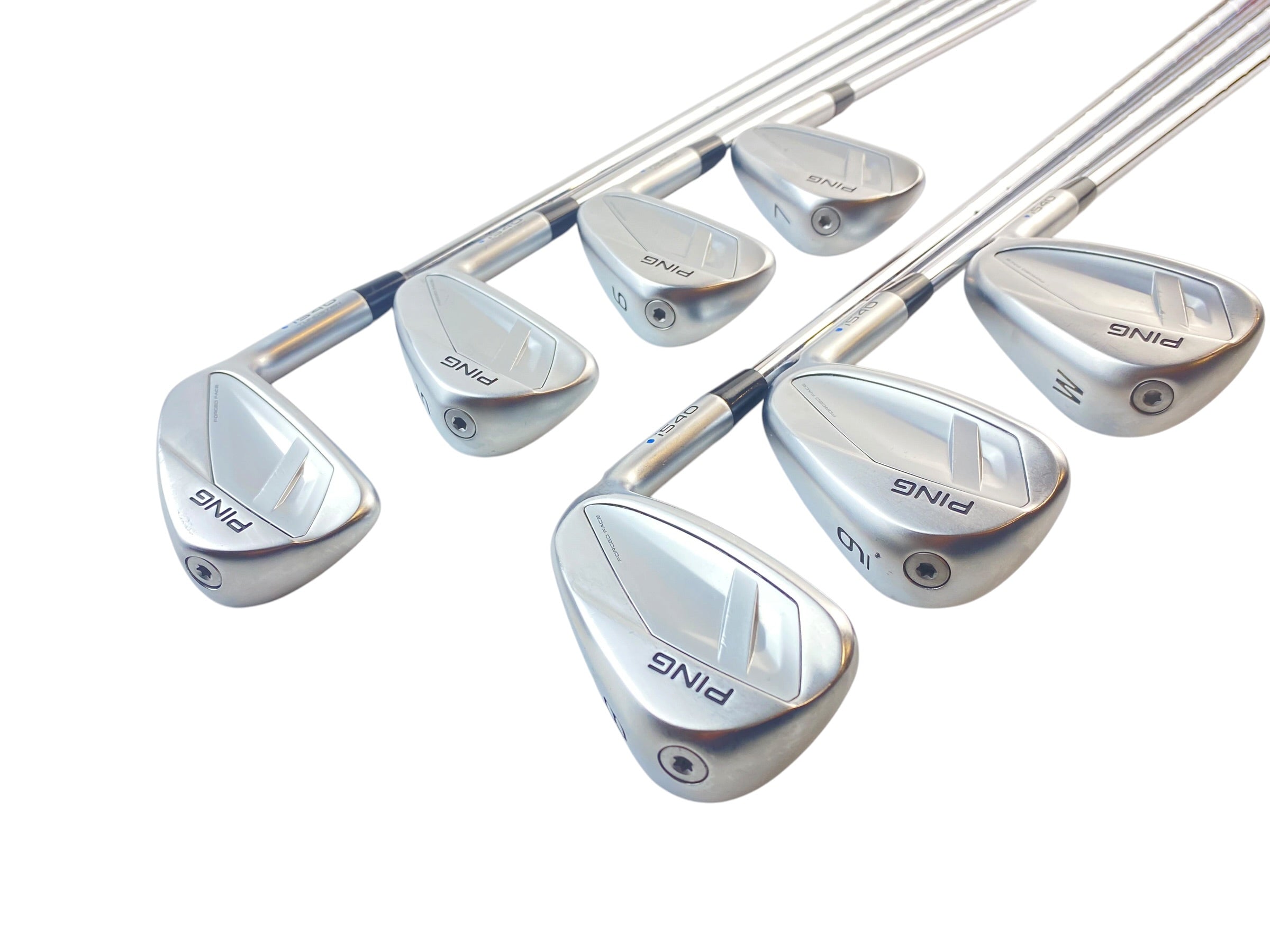 PING i540 Blue Dot Irons / 4-PW / Extra Stiff Flex