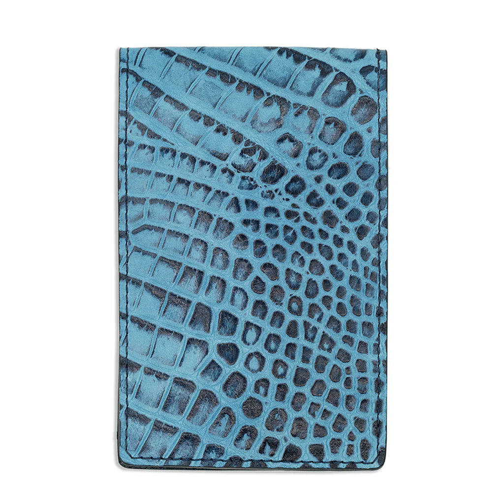 Premium Crocodile Pattern Scorecard Holder