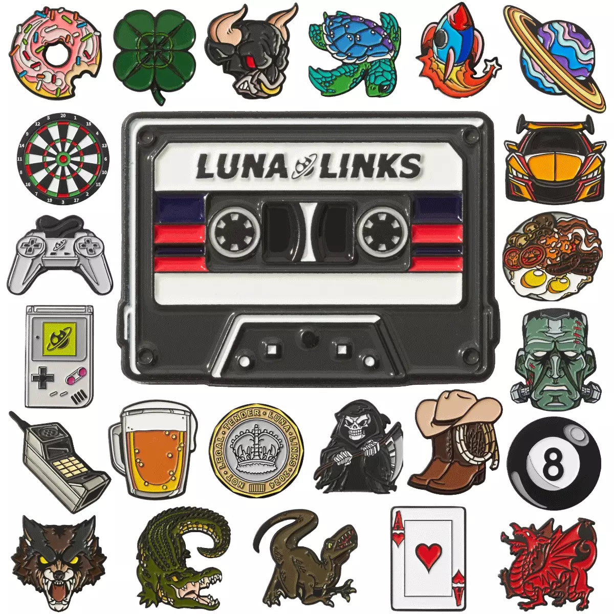 Luna Links Ball Marker