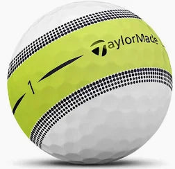 Used Taylormade Tour Response Stripe Golf Balls